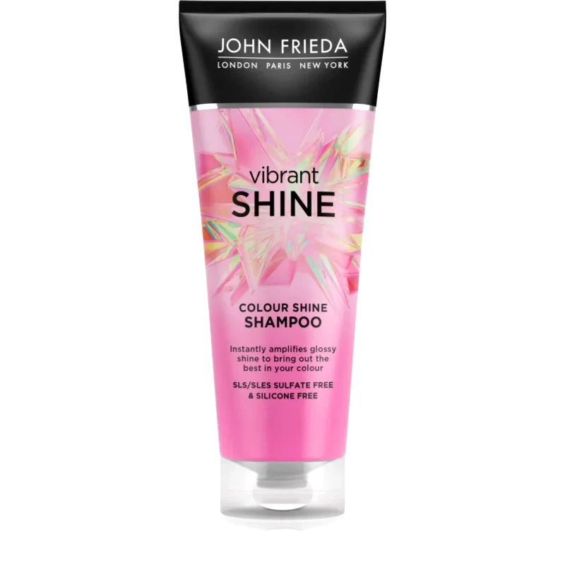 John Frieda John Frieda Vibrant Shine σαμπουάν Για λάμψη και απαλότητα μαλλιών 250 ml