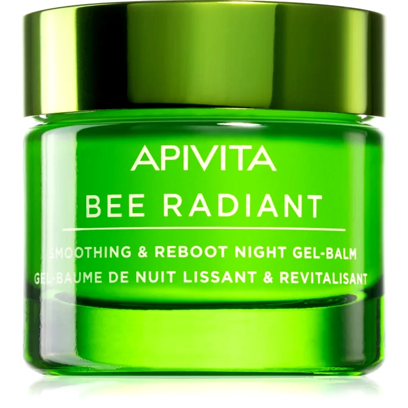 Apivita Apivita Bee Radiant Night Gel-Balm αποτοξινωτικό και λειαντικό τζελ-βάλσαμο νύχτας 50 ml