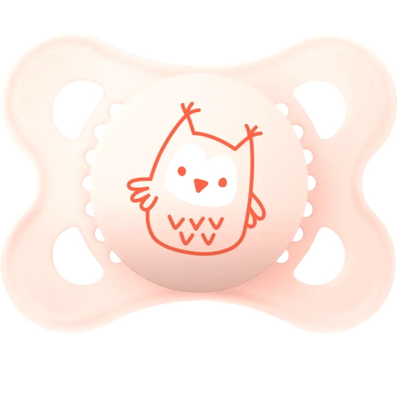 MAM MAM Original 0+ months πιπίλα Pink Owl 1 τμχ