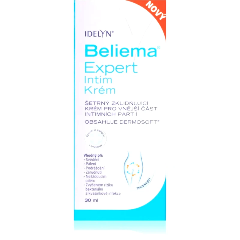 Beliema Beliema Expert Intimate cream intimate health καταπραϋντική κρέμα για ευαίσθητες περιοχές 30 ml