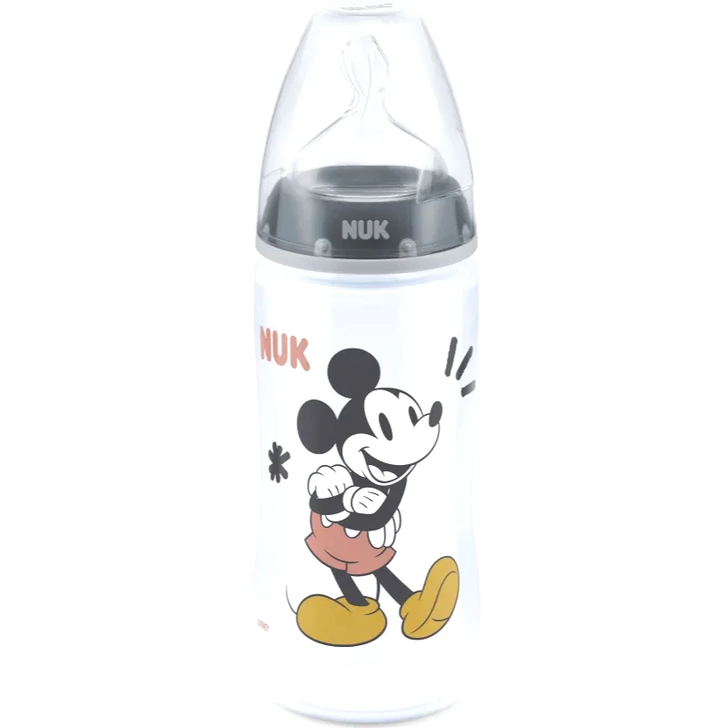 NUK NUK First Choice Mickey Mouse μπιμπερό Grey 300 ml