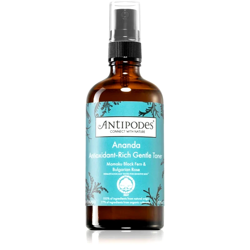 Antipodes Antipodes Ananda H₂O Ultra-Hydrating Calming Mist αντιοξειδωτικό τόνερ σε σπρέι 100 ml