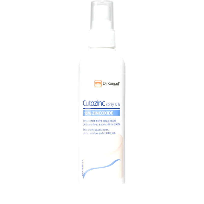 Dr Konrad Dr Konrad Cutozinc Spray 10% καταπραϋντικό σπρέι για ευαίσθητο και ερεθισμένο δέρμα 100 ml