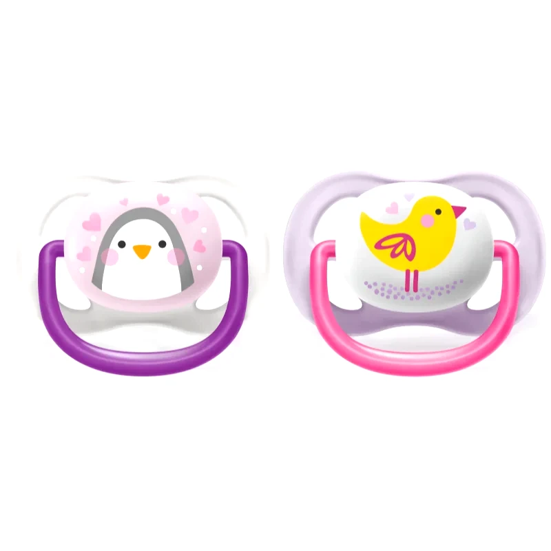 Philips Avent Philips Avent Ultra Air SCF080/06 0-6 m πιπίλα Girl 2 τμχ