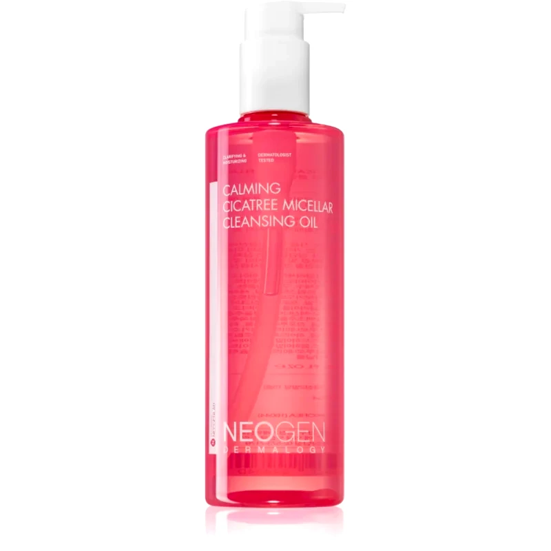 Neogen Dermalogy Neogen Dermalogy Calming Cicatree Micellar Cleansing Oil καθαριστικό λάδι και ντεμακιγιάζ για λαμπρότητα και λείανση επιδερμίδας 300 ml