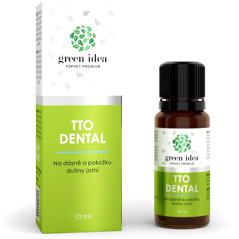 Green Idea Green Idea TTO DENTAL φυτικό παρασκεύασμα για τα ούλα και το δέρμα της στοματικής κοιλότητας 10 ml