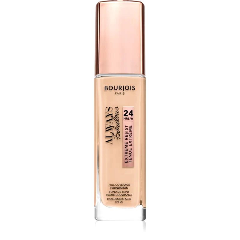 Bourjois Bourjois Always Fabulous μακράς διαρκείας μεικ απ SPF 20 απόχρωση 110 Vanille Clair 30 ml