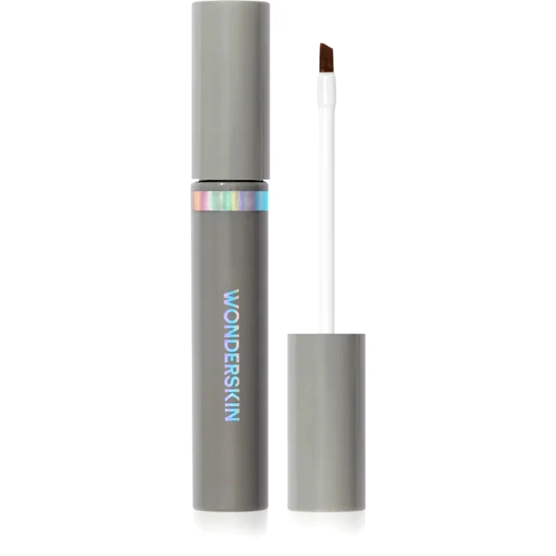 WONDERSKIN WONDERSKIN Wonder Blading Brow Stain & Go Masque τζελ για τα φρύδια μακράς διαρκείας απόχρωση Dark Brunette 3,29 ml