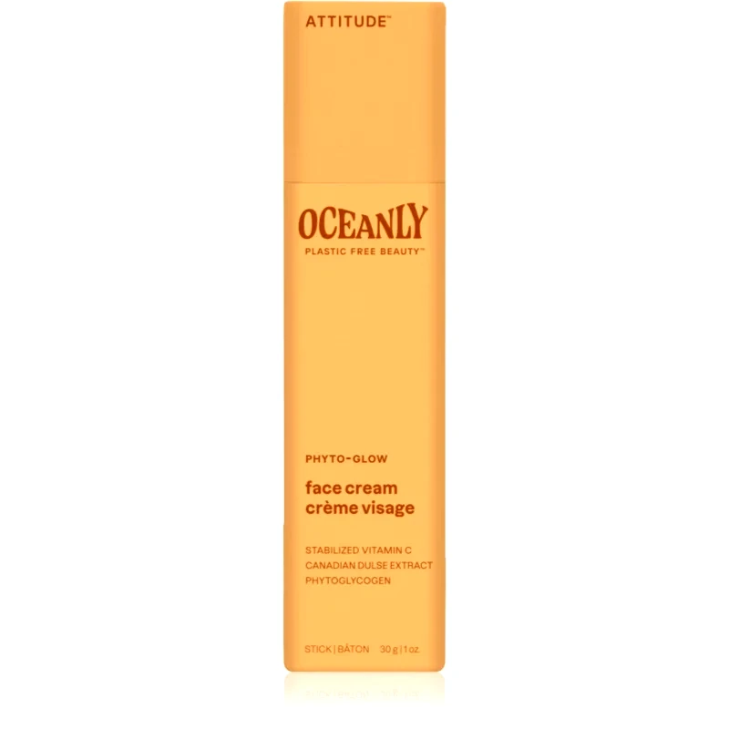 Attitude Attitude Oceanly Face Cream κρέμα σε στικ για λάμψη με βιταμίνη C 30 γρ