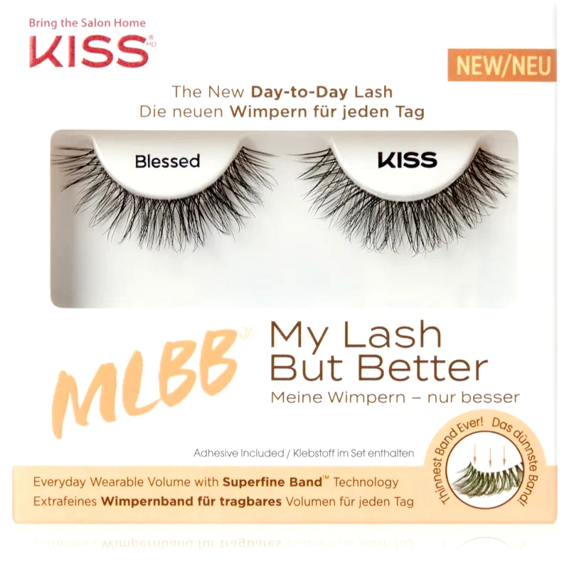 KISS KISS My Lash But Better τεχνητές βλεφαρίδες 01 BLessed 1 ζευγάρι