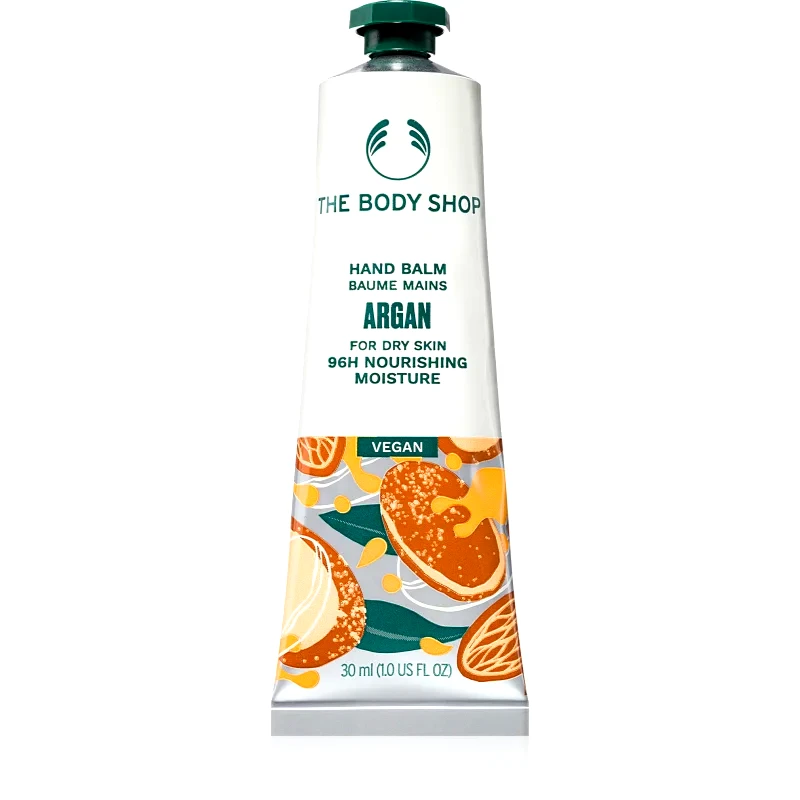 The Body Shop The Body Shop Argan Hand Balm ενυδατική κρέμα για χέρια και νύχια 30 ml