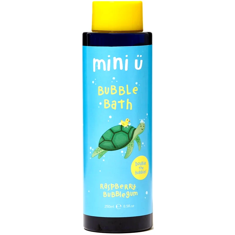 Mini-U Mini-U Bubble Bath Raspberry Bubblegum αφρόλουτρο μπάνιου για παιδιά 250 ml