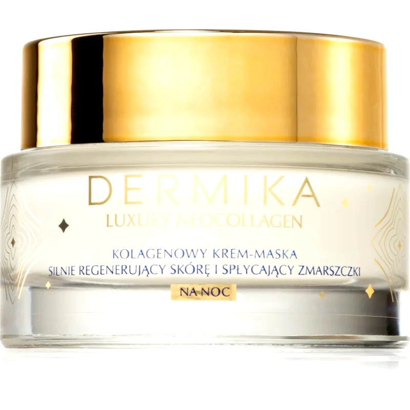 Dermika Dermika Luxury Neocollagen αποκαταστατική κρεμώδη μάσκα νύχτας με κολαγόνο 50 ml