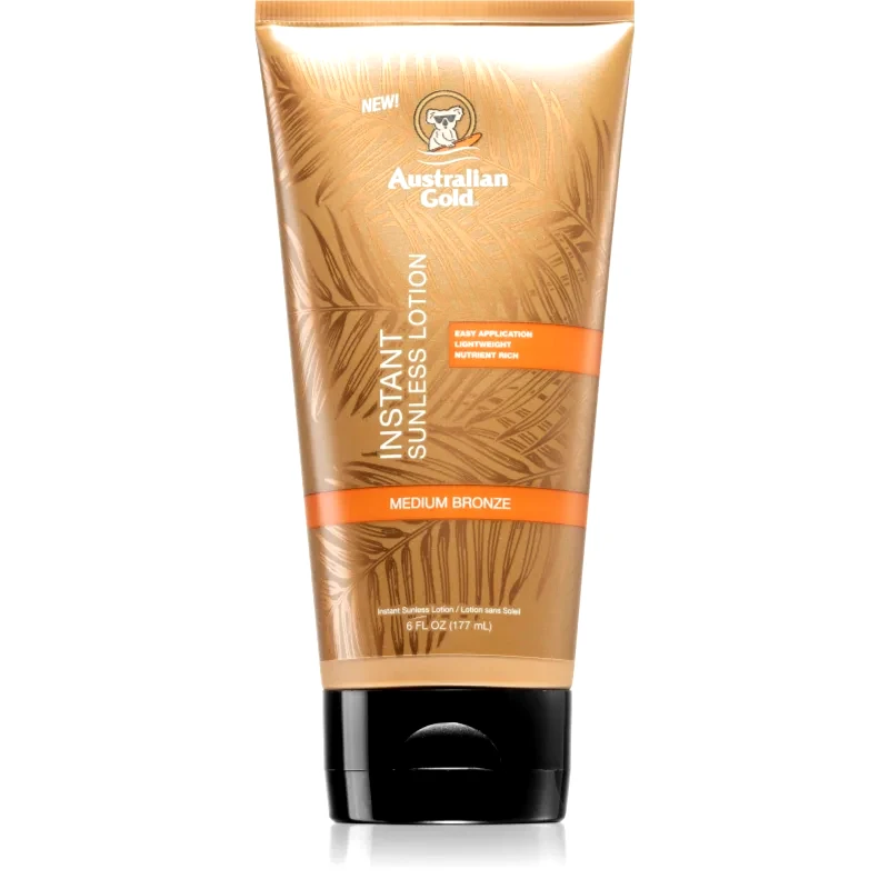 Australian Gold Australian Gold Instant Sunless γάλα αυτομαυρίσματος Medium Bronze 177 ml