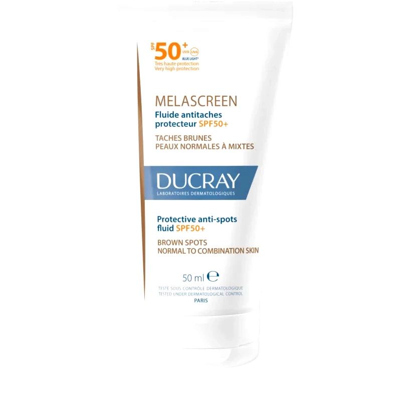 Ducray Ducray Melascreen προστετυτικό υγρό για την αντιμετώπιση των καφέ κηλίδων 50 μλ