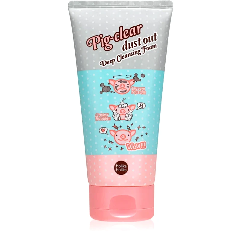 Holika Holika Holika Holika Pig Nose Clear ενεργός καθαριστικός αφρός για εκτεταμένους πόρους 150 ml