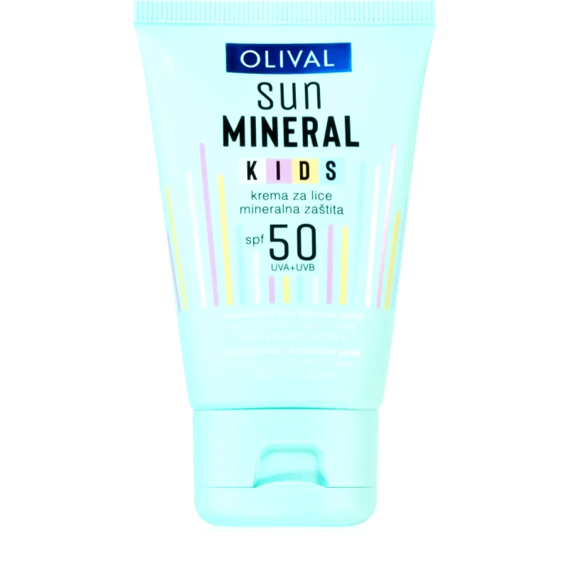Olival Olival Sun Mineral Kids παιδική αντηλιακή κρέμα Για πρόσωπο και σώμα SPF 50 50 ml