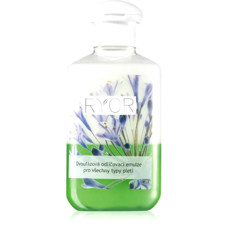 RYOR RYOR Cleansing And Tonization διφασικό γαλάκτωμα ντεμακιγιάζ για όλους τους τύπους επιδερμίδας 150 ml