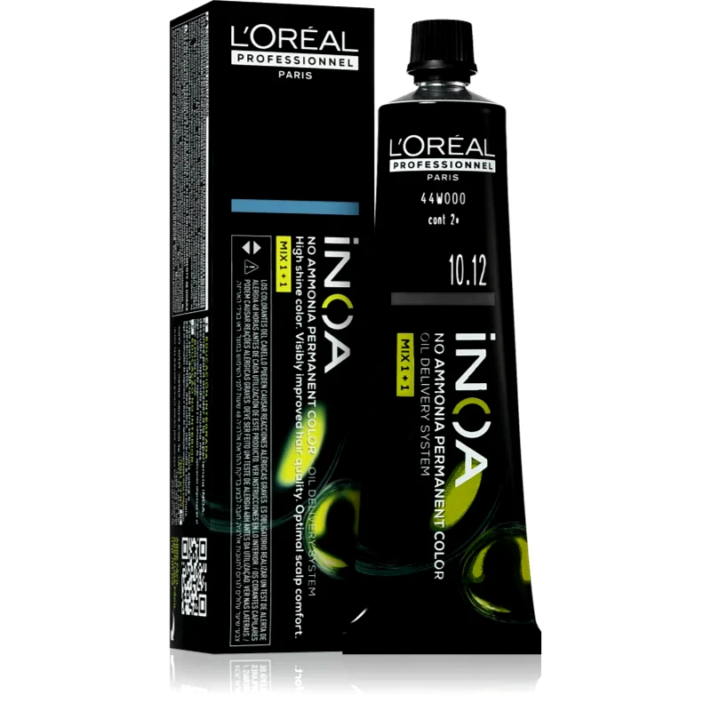 L’Oréal Professionnel L’Oréal Professionnel Inoa μόνιμη βαφή μαλλιών χωρίς αμμωνία απόχρωση 10.12 60 μλ