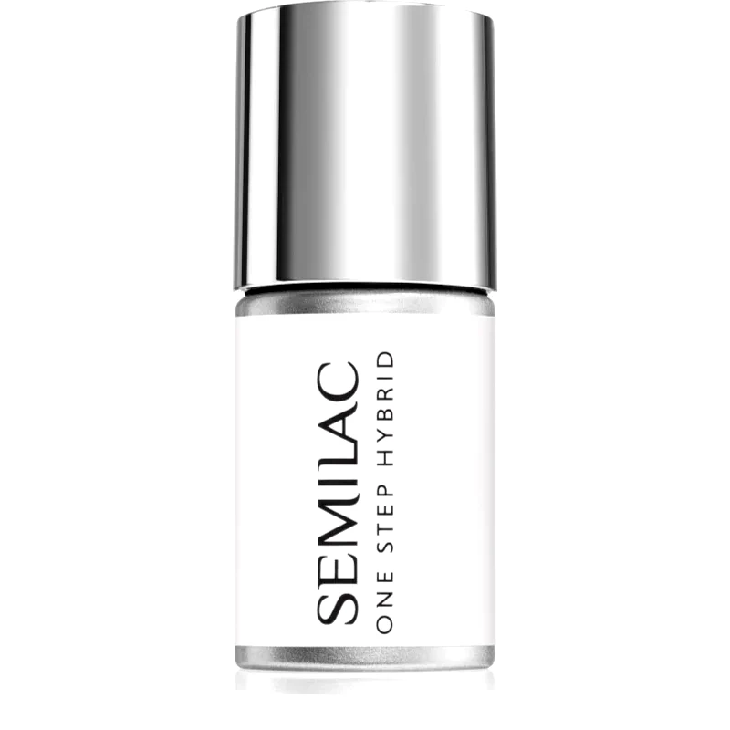 Semilac Semilac One Step Hybrid 3in1 τζελ βερνίκι νυχιών απόχρωση S251 Coconut Cream 7 ml