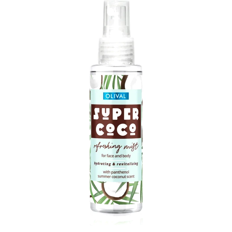 Olival Olival SUPER Coco αναζωογονητική ομίχλη για σώμα και πρόσωπο 100 ml