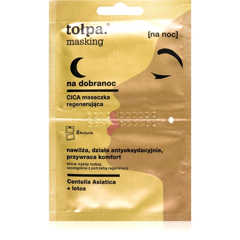 Tołpa Tołpa Masking αναγεννητική μάσκα νύχτας 2x5 ml