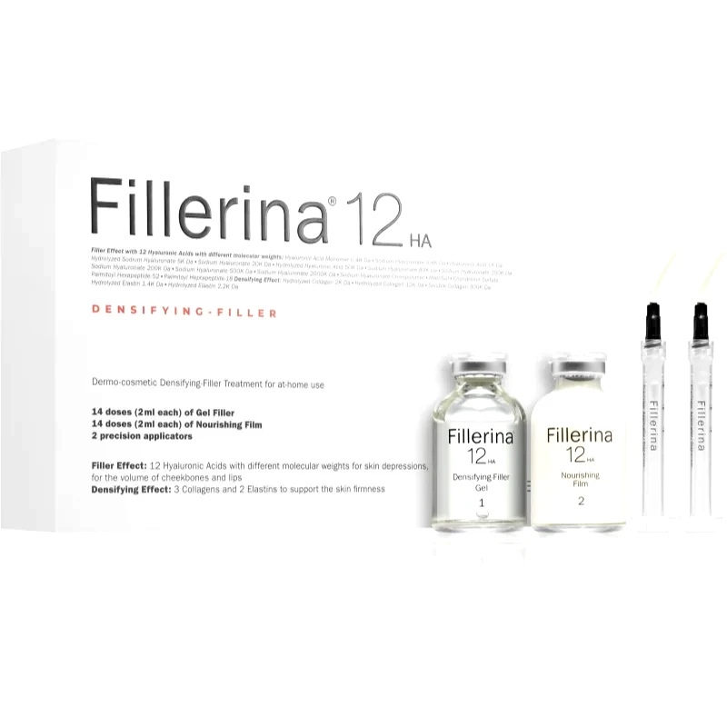 Fillerina Fillerina Densifying Filler Grade 3 φροντίδα προσώπου γεμίσμα ρυτίδων 2x30 ml