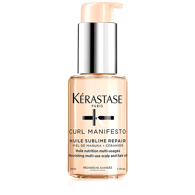 Kérastase Kérastase Curl Manifesto Huile Sublime Repair θρεπτικό λάδι για σπαστά και σγουρά μαλλιά 50 ml