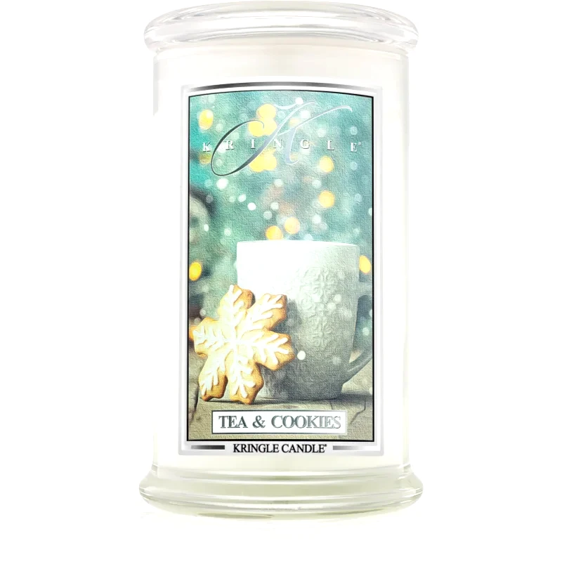 Kringle Candle Kringle Candle Tea & Cookies αρωματικό κερί 624 γρ