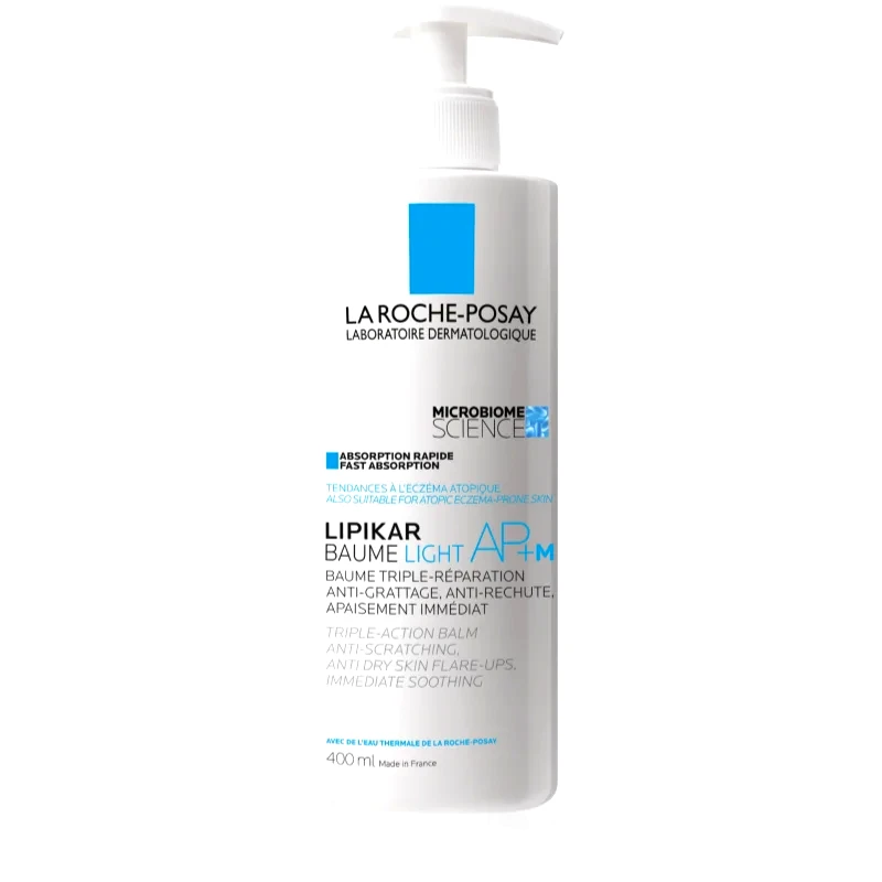 La Roche-Posay La Roche-Posay Lipikar Baume AP+M Light ελαφρύ βάλσαμο σώματος για ξηρό και ευαίαισθητο δέρμα 400 ml