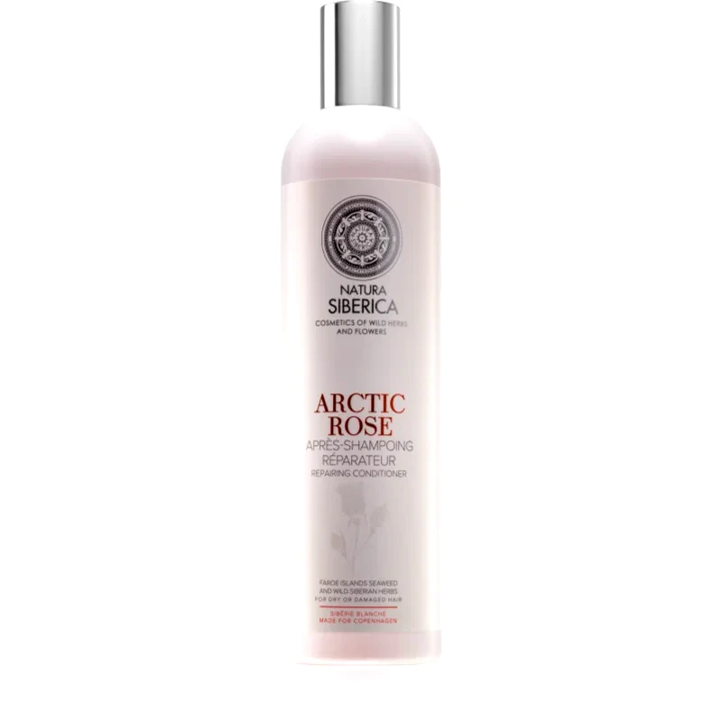 Natura Siberica Natura Siberica Copenhagen Arctic Rose αναγεννητικό μαλακτικό για ξηρά και κατεστραμμένα μαλλιά 400 ml