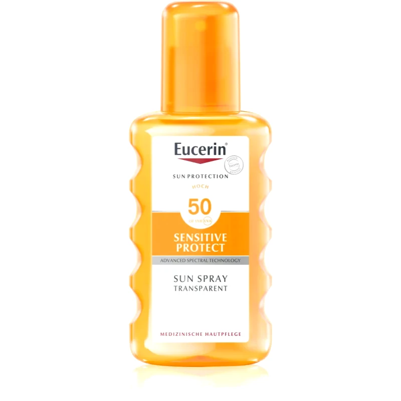 Eucerin Eucerin Sun Dry Touch Oil Control διαφανές προστατευτικό σπρέι SPF 50 200 ml
