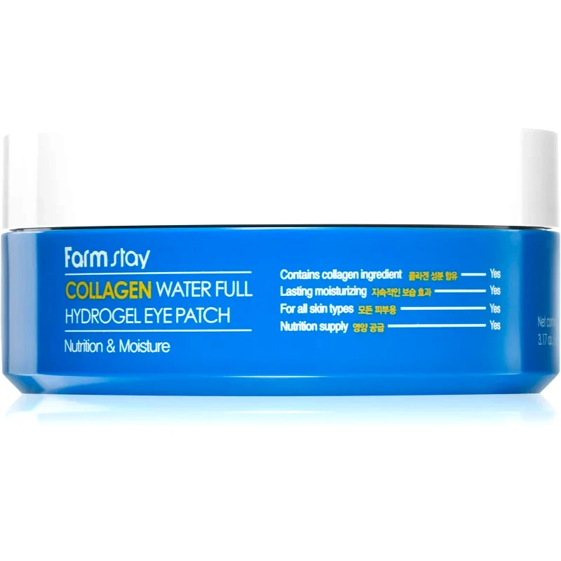 Farmstay Farmstay Collagen Water Full μάσκα υδρογέλης για γύρω από τα μάτια 60 τμχ