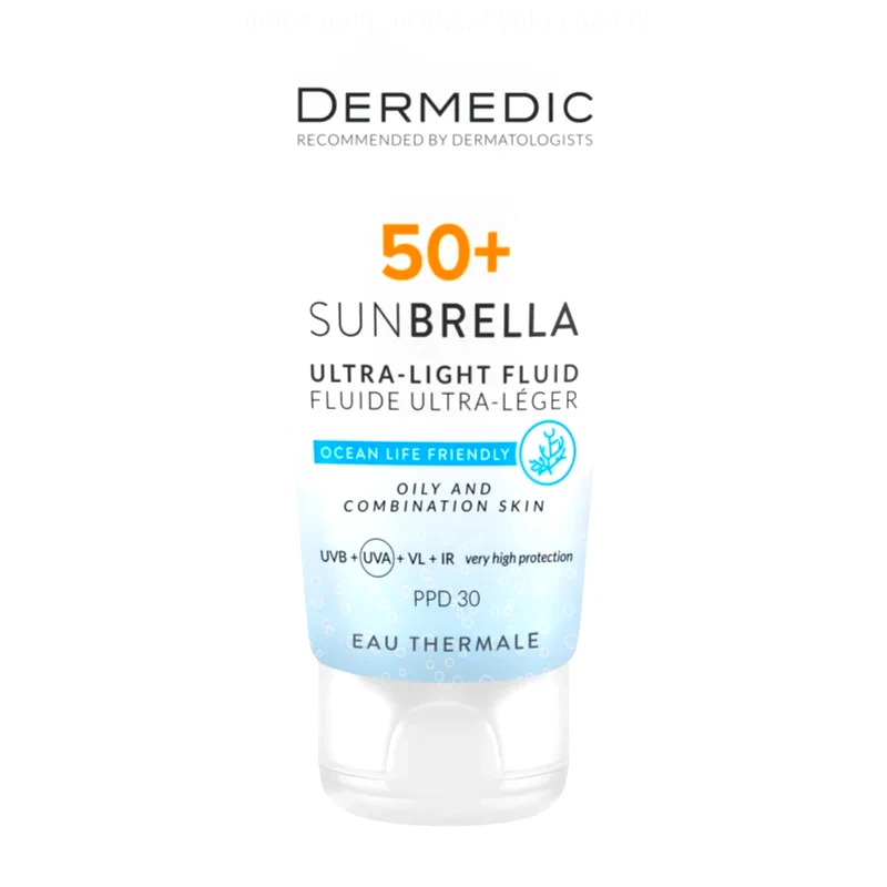 Dermedic Dermedic Sunbrella αντηλιακή λοσιόν για λιπαρή επιδερμίδα SPF 50+ 40 ml