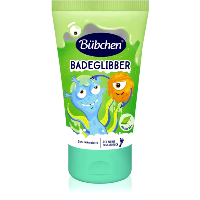 Bübchen Bübchen Kids Bath Slime Green χρωματιστό slime για το μπάνιο 3 y+ 130 ml