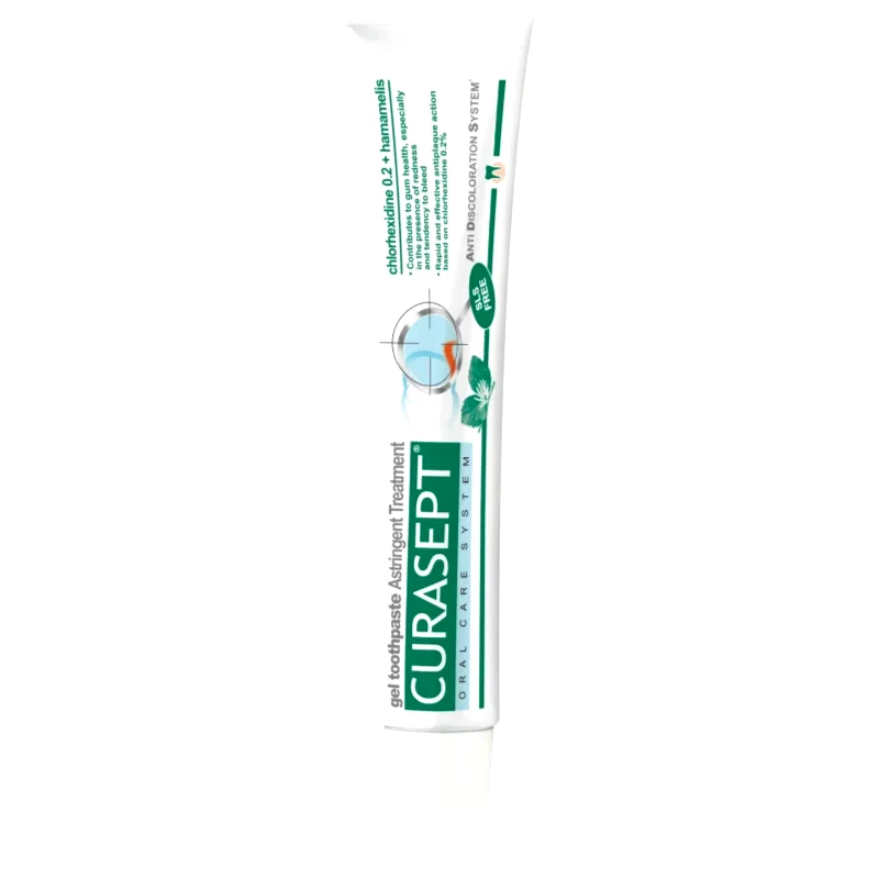 Curasept Curasept ADS Astringent τζελ οδοντόκρεμα για την αντιμετώπιση της αιμορραγίας των ούλων 30 μλ