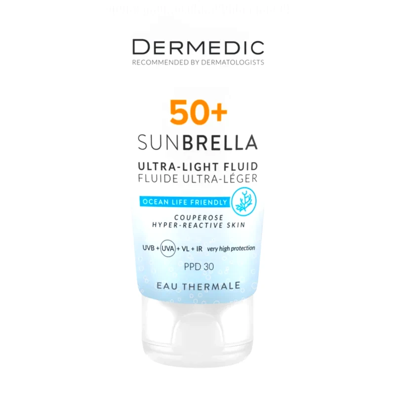 Dermedic Dermedic Sunbrella αντηλιακή λοσιόν SPF 50+ για ευαίσθητη επιδερμίδα 40 ml
