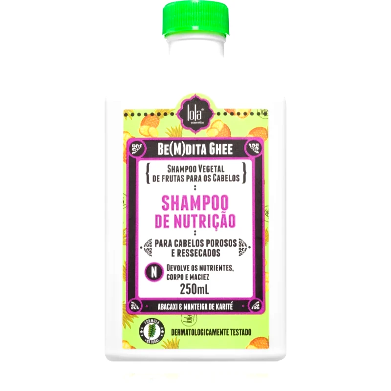 Lola Cosmetics Lola Cosmetics BE(M)DITA GHEE SHAMPOO DE NUTRIÇÃO θρεπτικό σαμπουάν για τα μαλλιά 250 ml