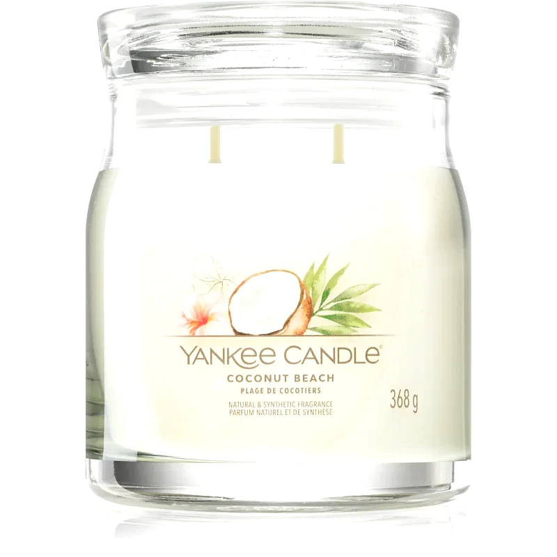 Yankee Candle Yankee Candle Coconut Beach αρωματικό κερί 368 γρ