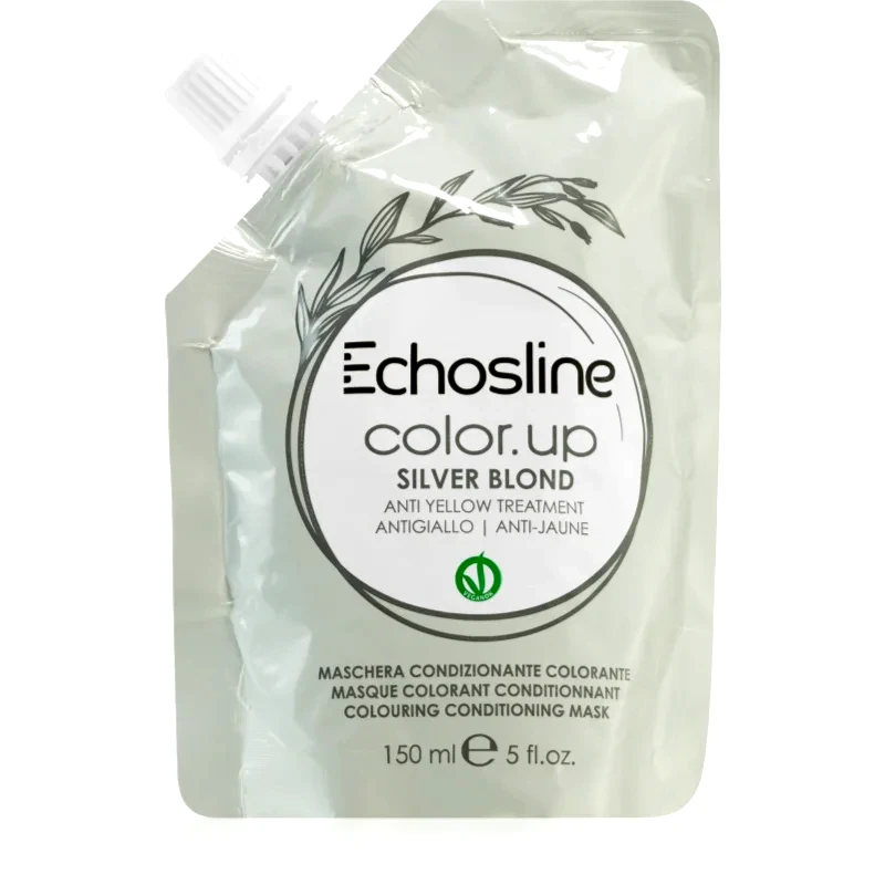 Echosline Echosline Color Up Μάσκα με τεχνολογία bonding color με θρεπτικό αποτέλεσμα απόχρωση Silver Blond 150 ml