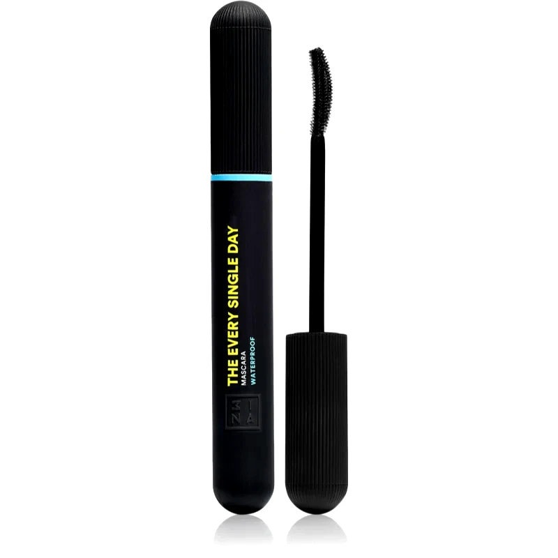 3INA 3INA The Every Single Day Mascara Waterproof μάσκαρα για επιμήκυνση και περιστροφή των βλεφαρίδων αδιάβροχο 7 ml