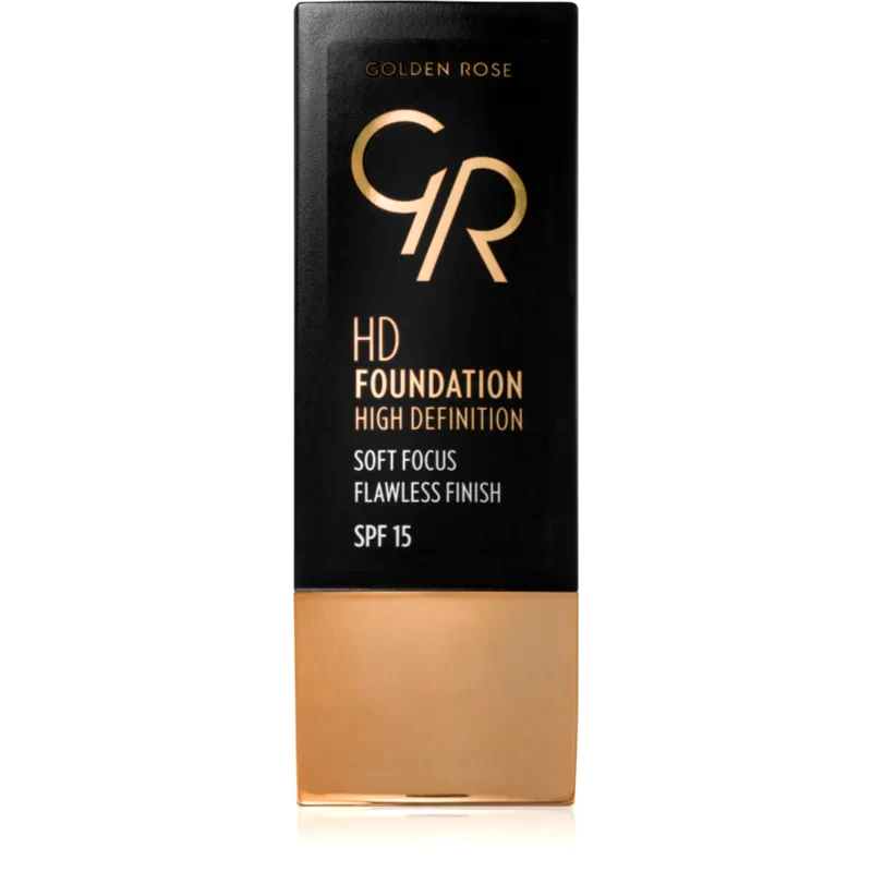 Golden Rose Golden Rose High Definition ενυδατικό μεικ απ SPF 15 απόχρωση 102 Ivory 30 ml