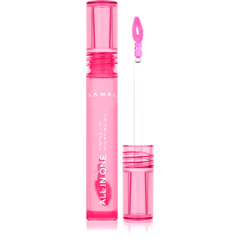 LAMEL LAMEL All in One Lip Tinted Plumping Oil λάδι με χρώμα για τα χείλη για αύξηση του όγκου № 403 3 ml