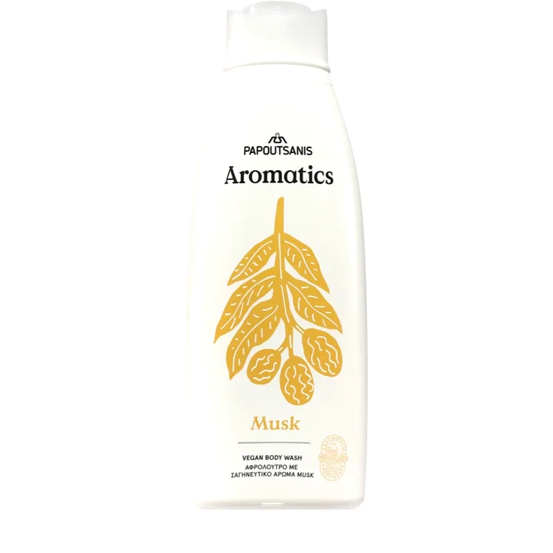 PAPOUTSANIS PAPOUTSANIS Aromatics Musk τζελ για ντους για το σώμα 650 ml