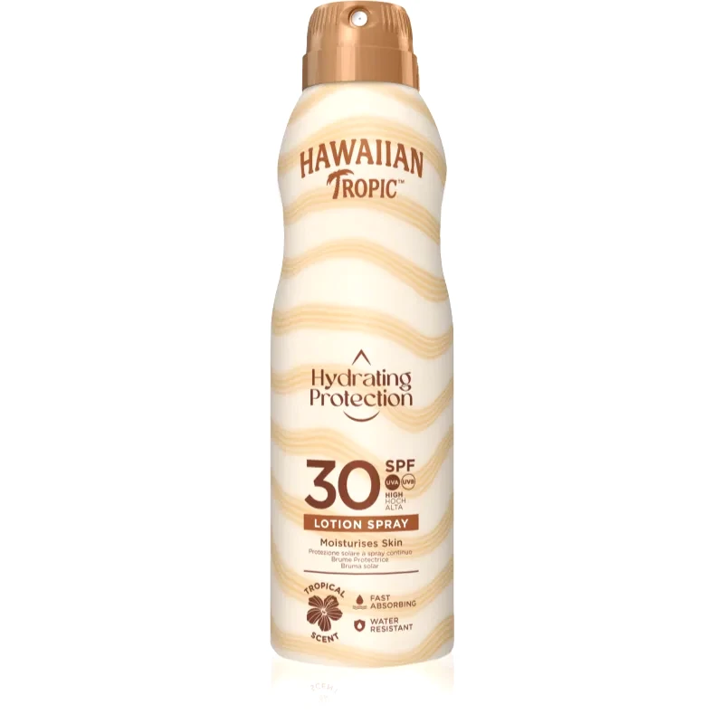 Hawaiian Tropic Hawaiian Tropic Hydrating Protection Lotion Spray αντηλιακό σπρέι SPF 30 177 ml