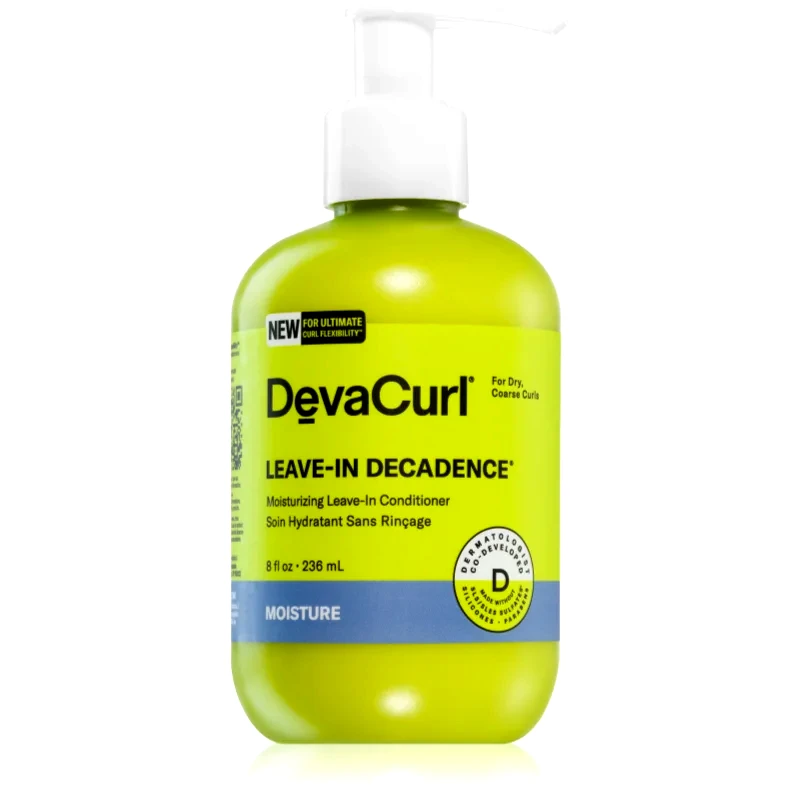 DevaCurl DevaCurl Leave-In Decadence κοντίσιονερ χωρίς ξέβγαλμα με ενυδατικό αποτέλεσμα 236 ml
