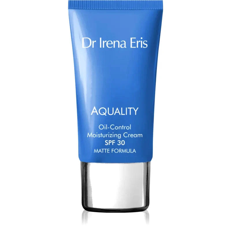 Dr Irena Eris Dr Irena Eris Aquality Oil-Control Moisturizing Cream βαθιά ενυδατική κρέμα ενάντια στις ρυτίδες SPF 30 50 ml