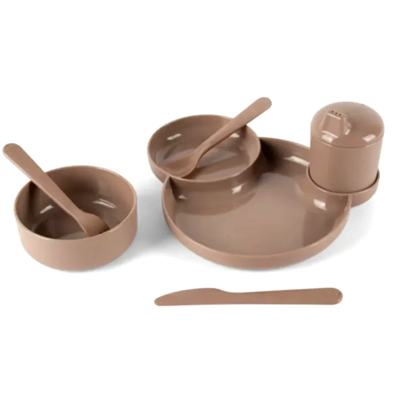 Dantoy Dantoy Tiny Bio Dinner Giftset σετ φαγητού Mocca