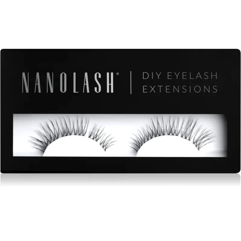 Nanolash Nanolash DIY Eyelash Extensions αυτοκόλητες βλεφαρίδες σε τουφάκια χωρίς κόμπο Innocent 36 τμχ