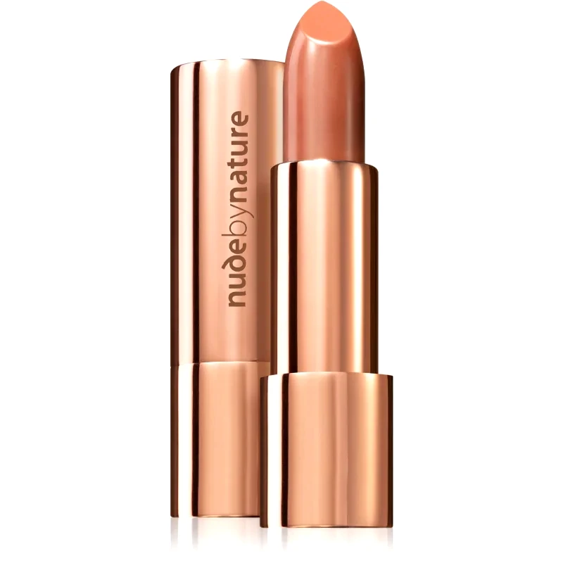 Nude by Nature Nude by Nature Moisture Shine λαμπερό κραγιόν με ενυδατικό αποτέλεσμα απόχρωση Bare Pink 4 γρ